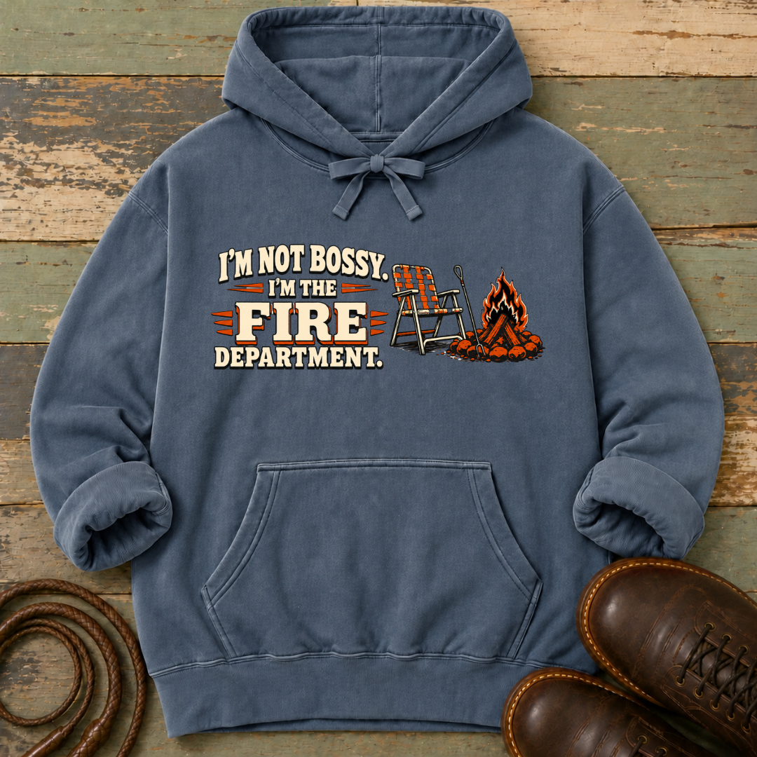 I'm Not Bossy, I'm the Fire Department — Hoodie