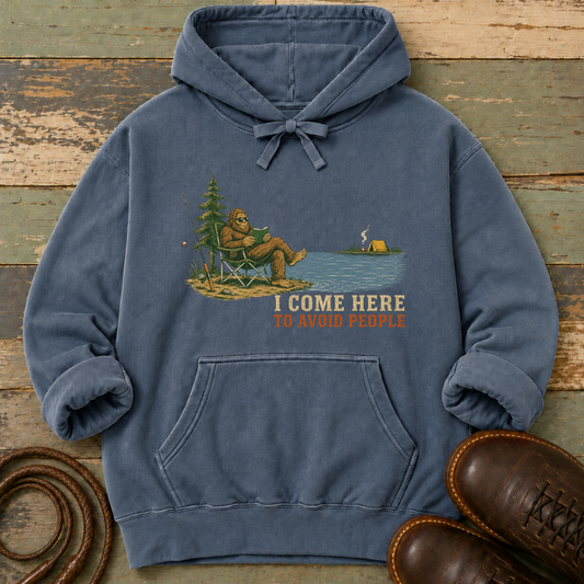 I Come Here to Avoid People — Hoodie