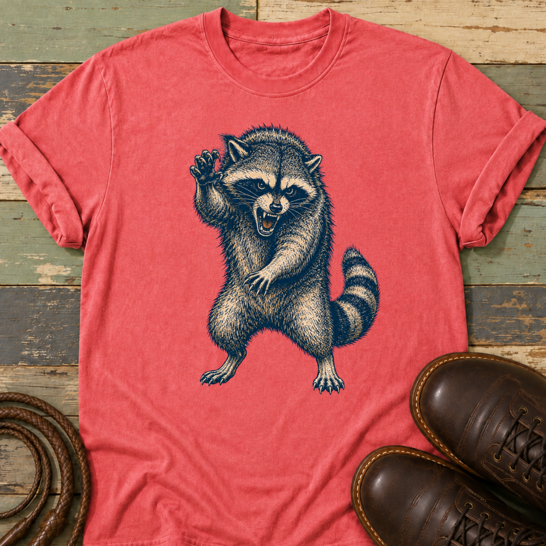 Angry Raccoon — T-Shirt