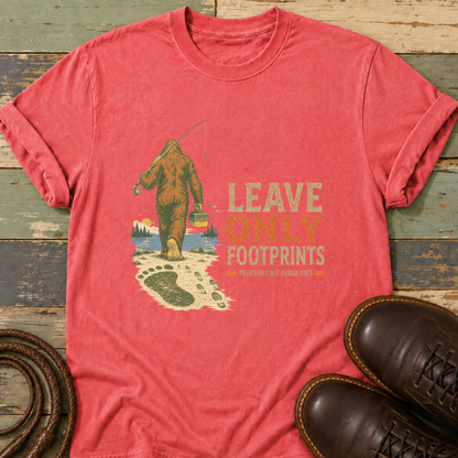 Leave Only Footprints — T-Shirt