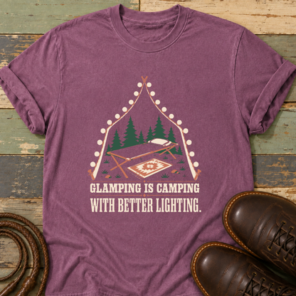 Glamping Is Better with Better Lighting — T-Shirt