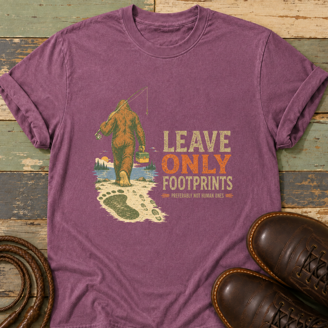 Leave Only Footprints — T-Shirt