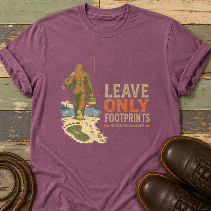 Leave Only Footprints — T-Shirt
