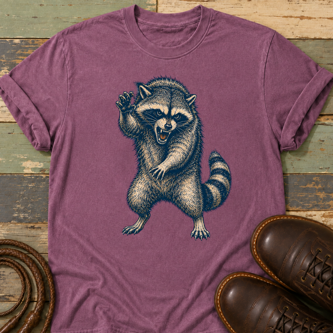 Angry Raccoon — T-Shirt