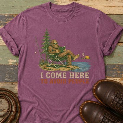 I Come Here to Avoid People — T-Shirt