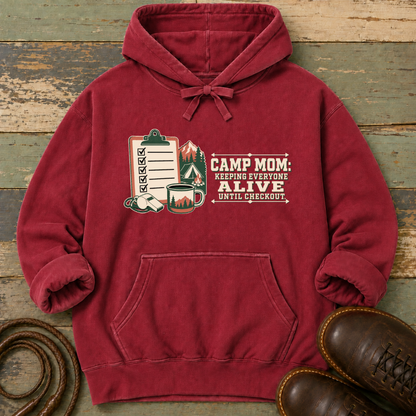 Camp Mom. Keeping Everyone Alive — Hoodie