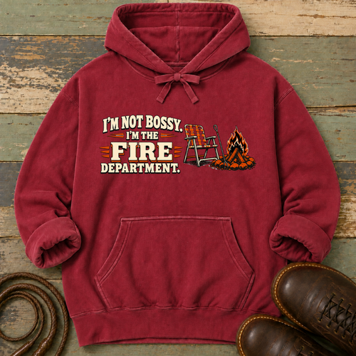I'm Not Bossy, I'm the Fire Department — Hoodie