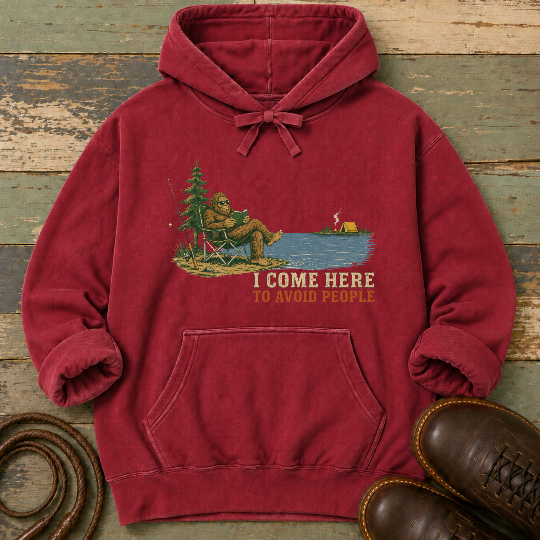 I Come Here to Avoid People — Hoodie
