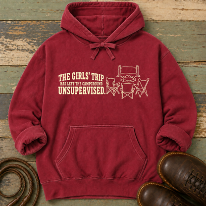 The Girls' Trip Has Left the Campground Unsupervised — Hoodie