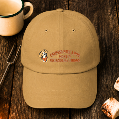 Camping with a Dog Mostly Untangling Things — Hat