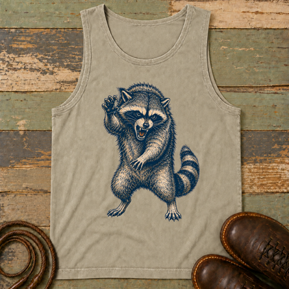 Angry Raccoon — Tank Top