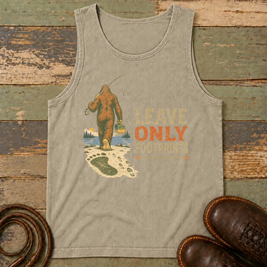 Leave Only Footprints — Tank Top