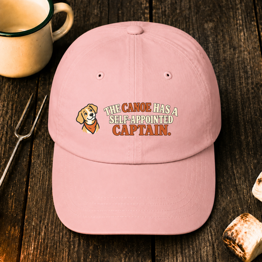 The Canoe Has a Self Appointed Captain — Hat