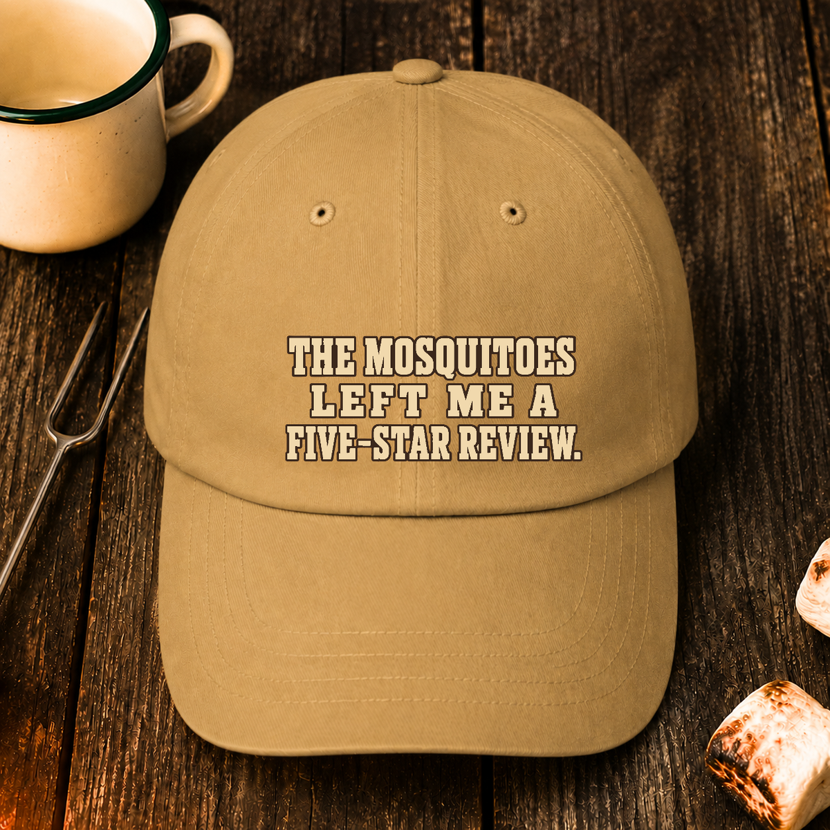 The Mosquitoes Left Me A Five Star Review. - khaki