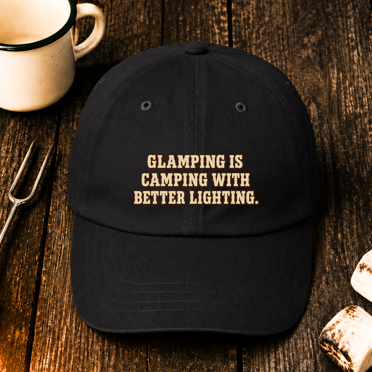 Glamping Is Better with Better Lighting — Hat