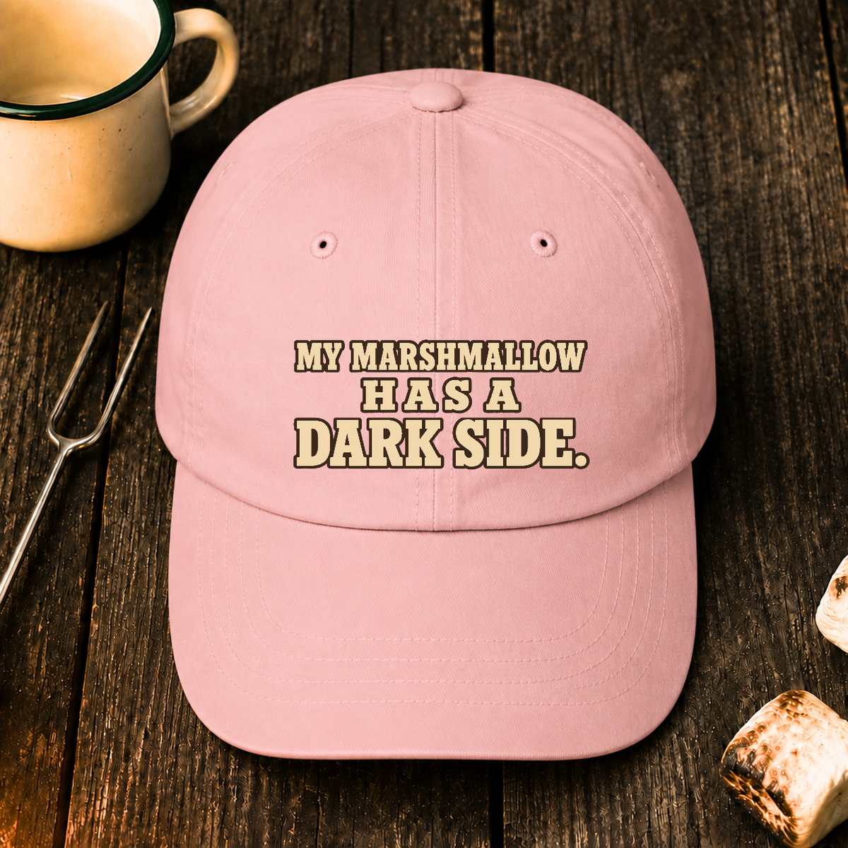 My Marshmallow Has a Dark Side — Hat