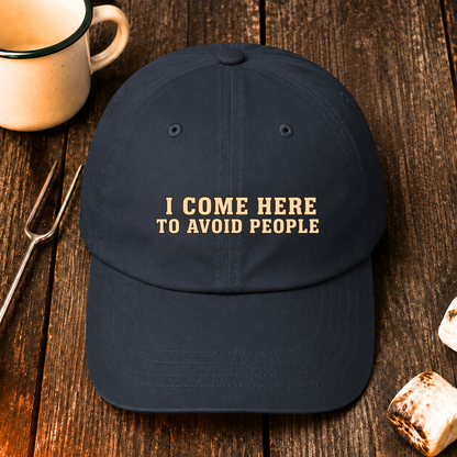 I Come Here to Avoid People — Hat