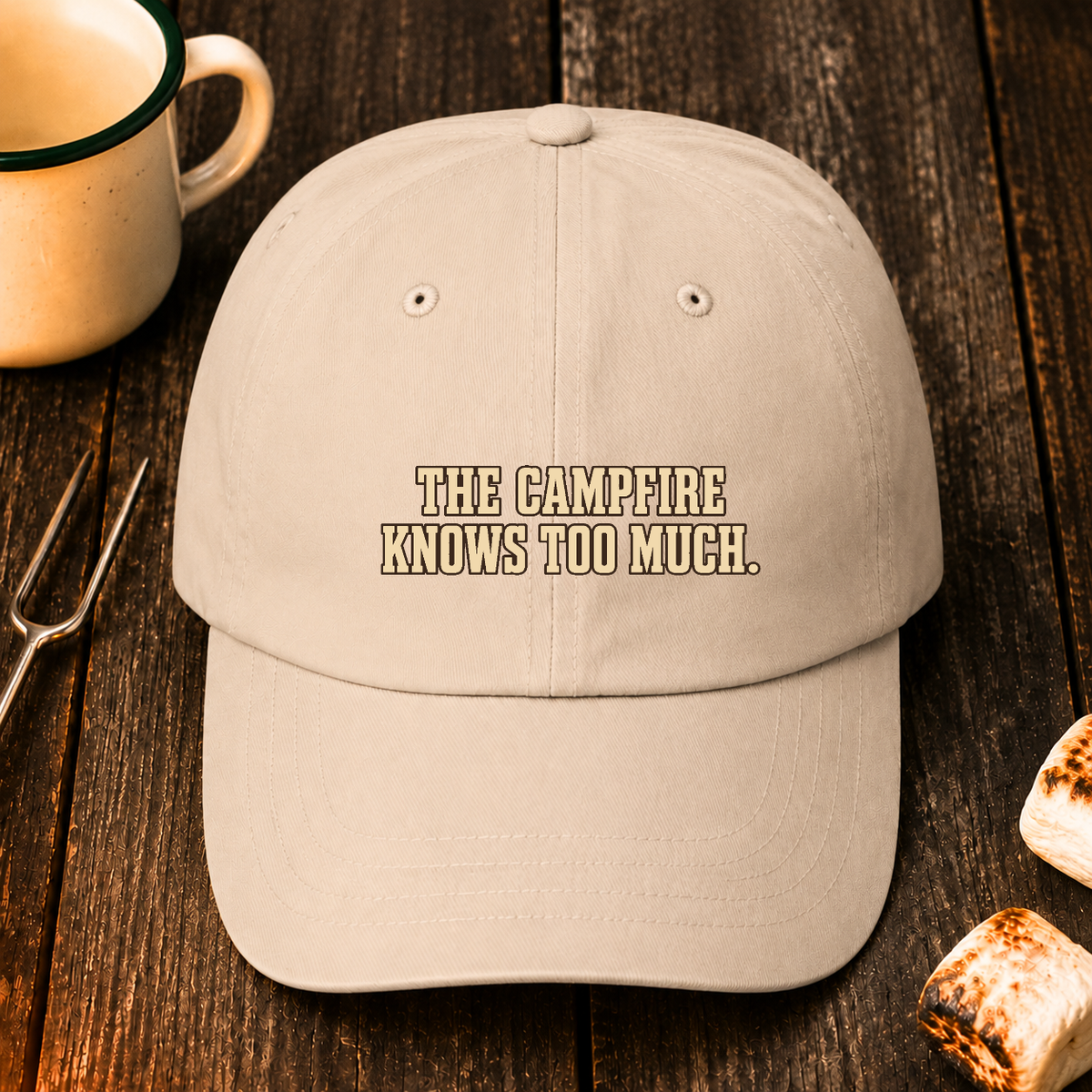 The Campfire Knows Too Much — Hat
