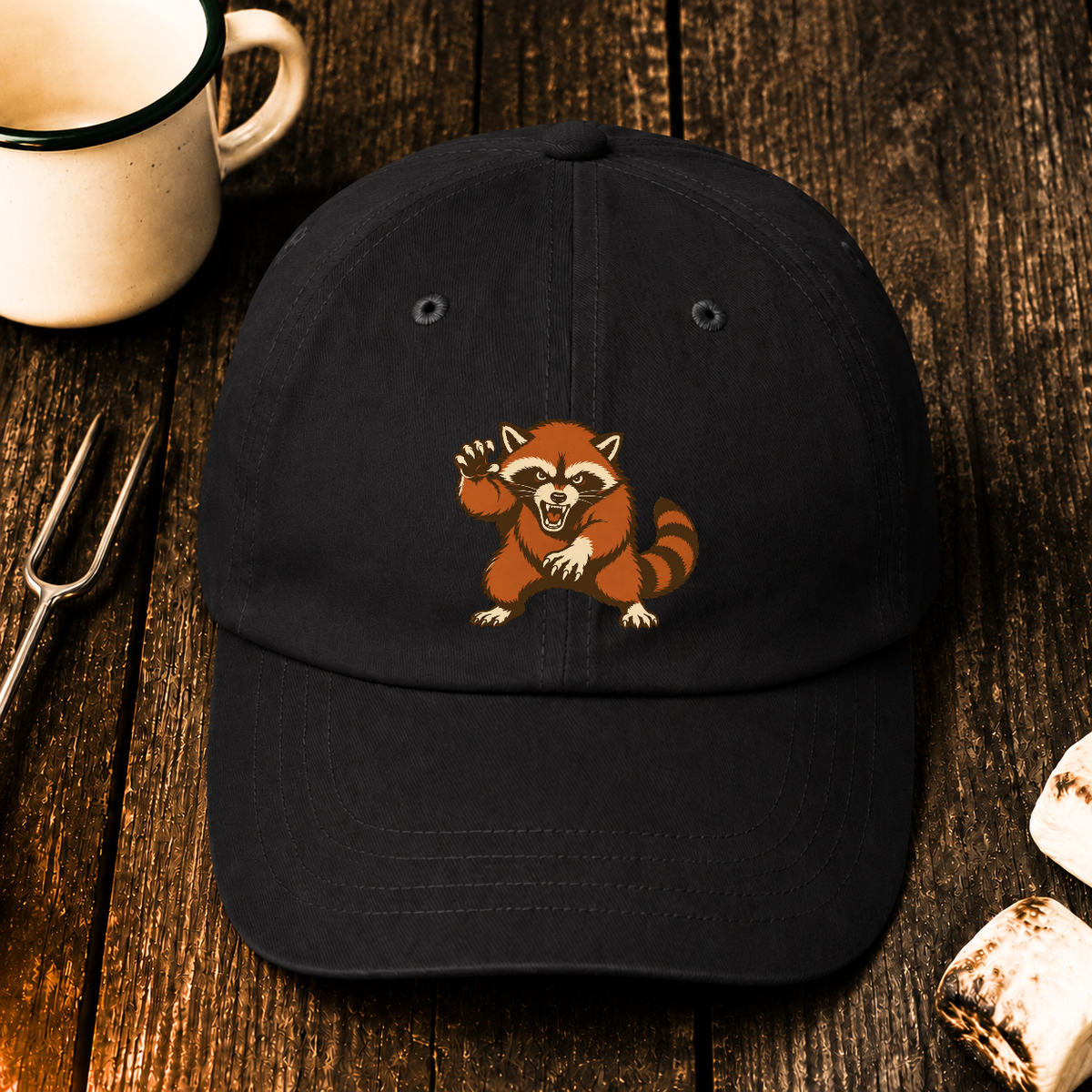 Angry Raccoon — Hat