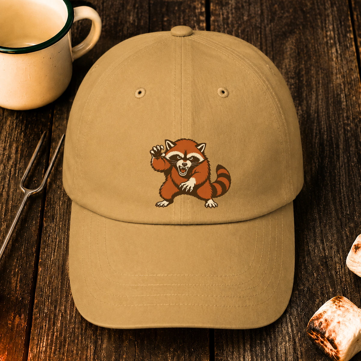 Angry Raccoon — Hat