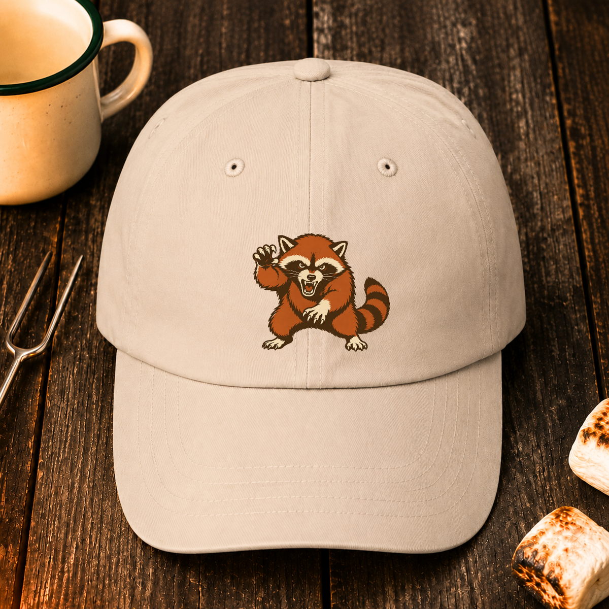 Angry Raccoon — Hat