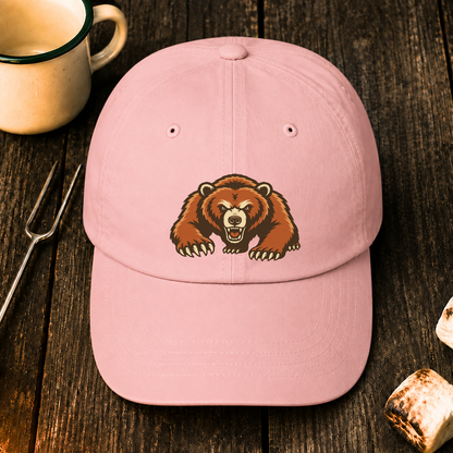 Angry Bear Charging — Hat