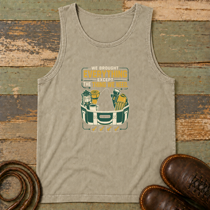 We Brought Everything Except the Things We Need — Tank Top