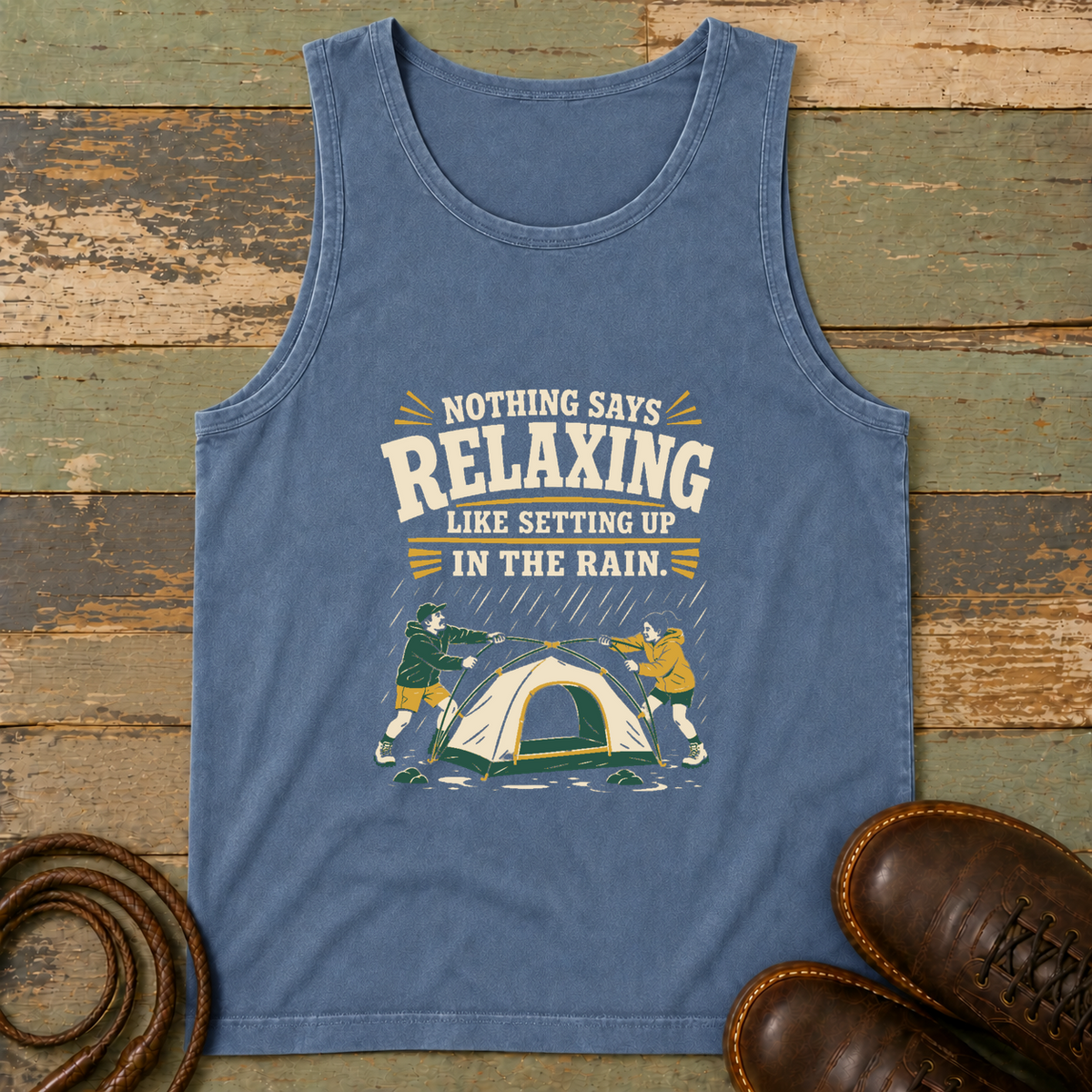 studio|QO-0018|tanktop|Blue Jean