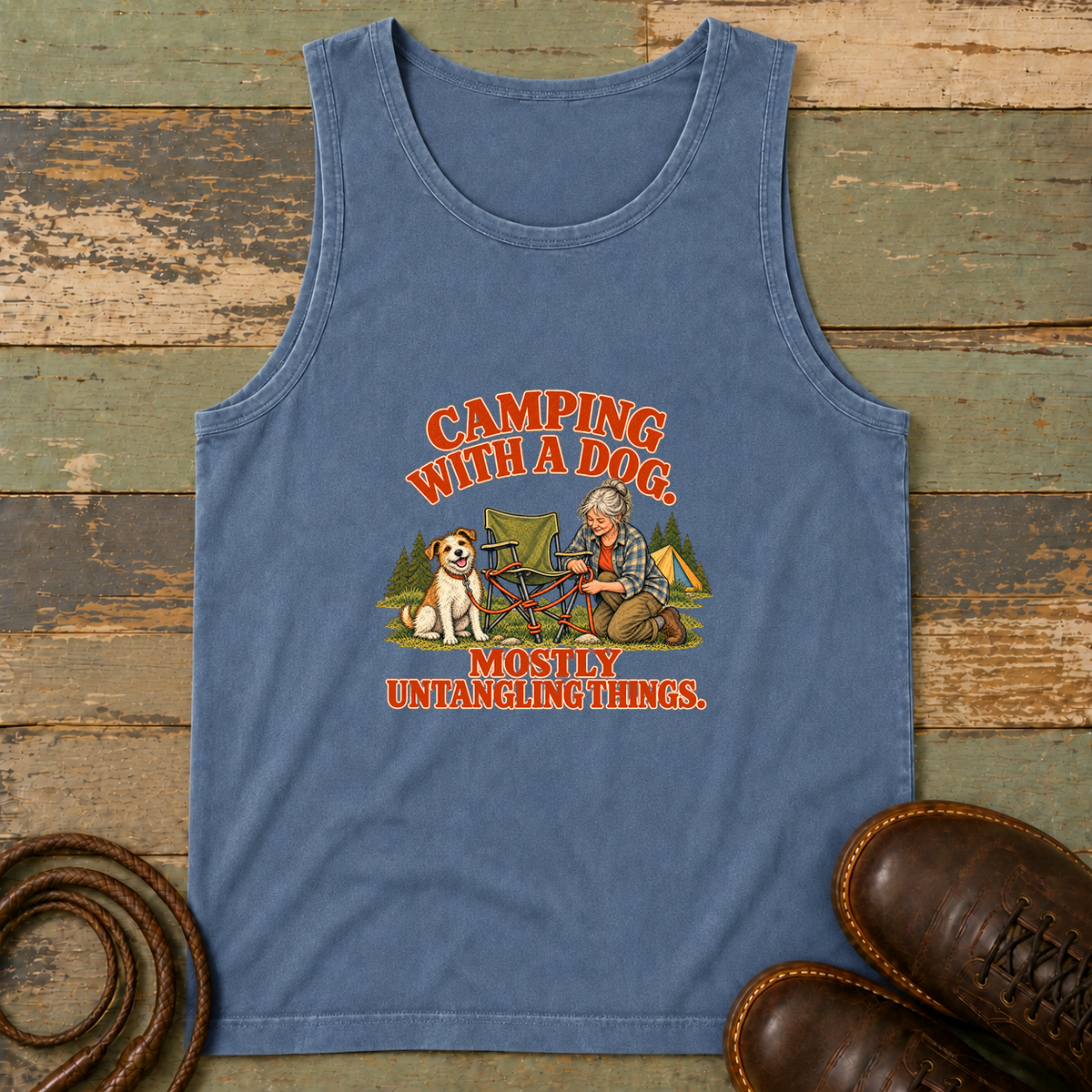 studio|QO-0036|tanktop|Blue Jean