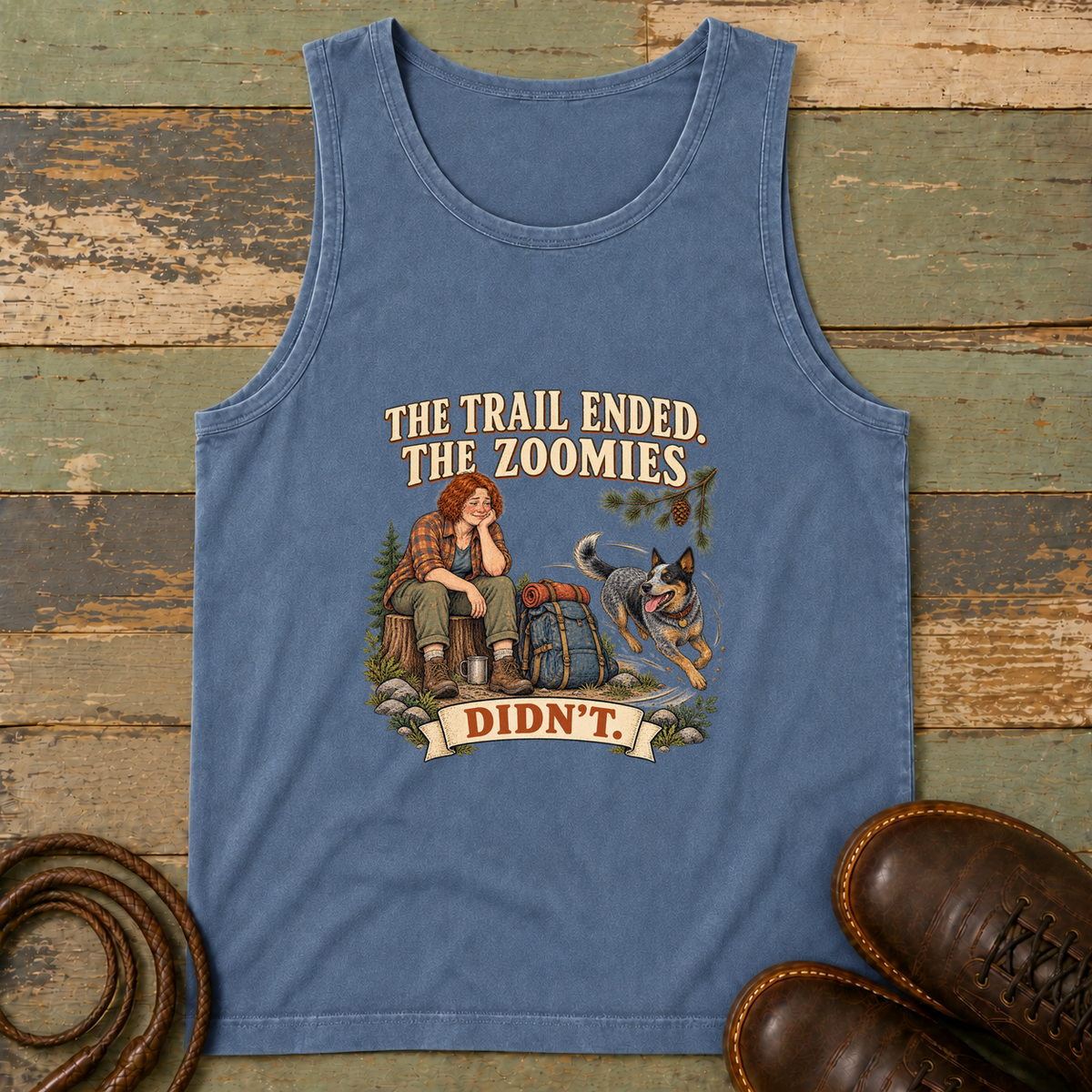studio|QO-0049|tanktop|Blue Jean