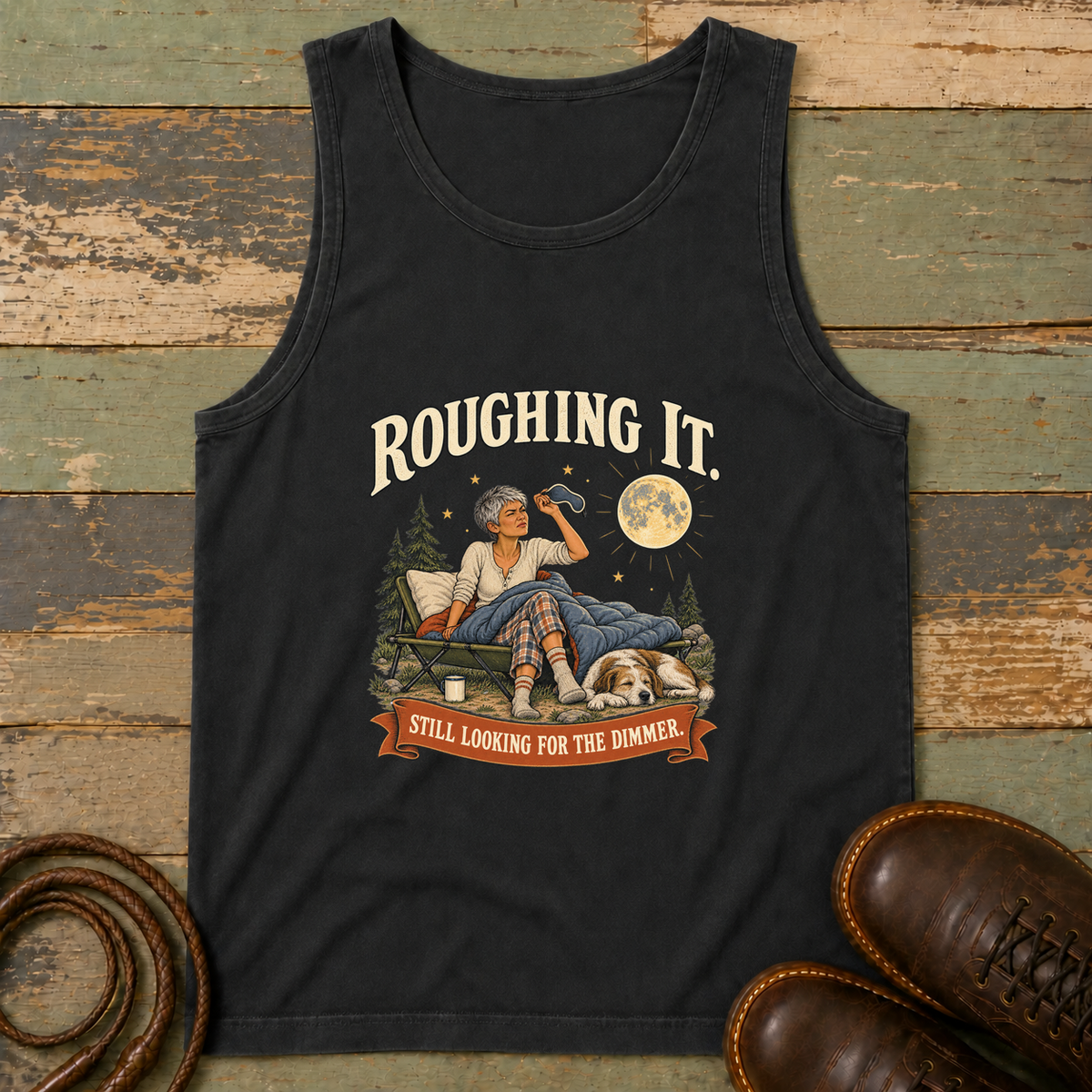 studio|QO-0056|tanktop|Black