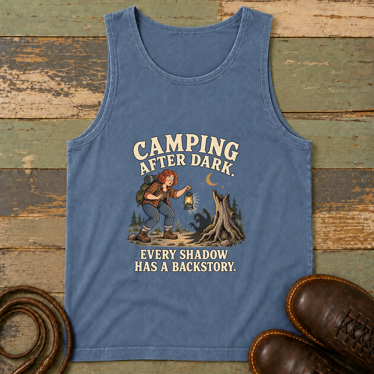 studio|QO-0065|tanktop|Blue Jean