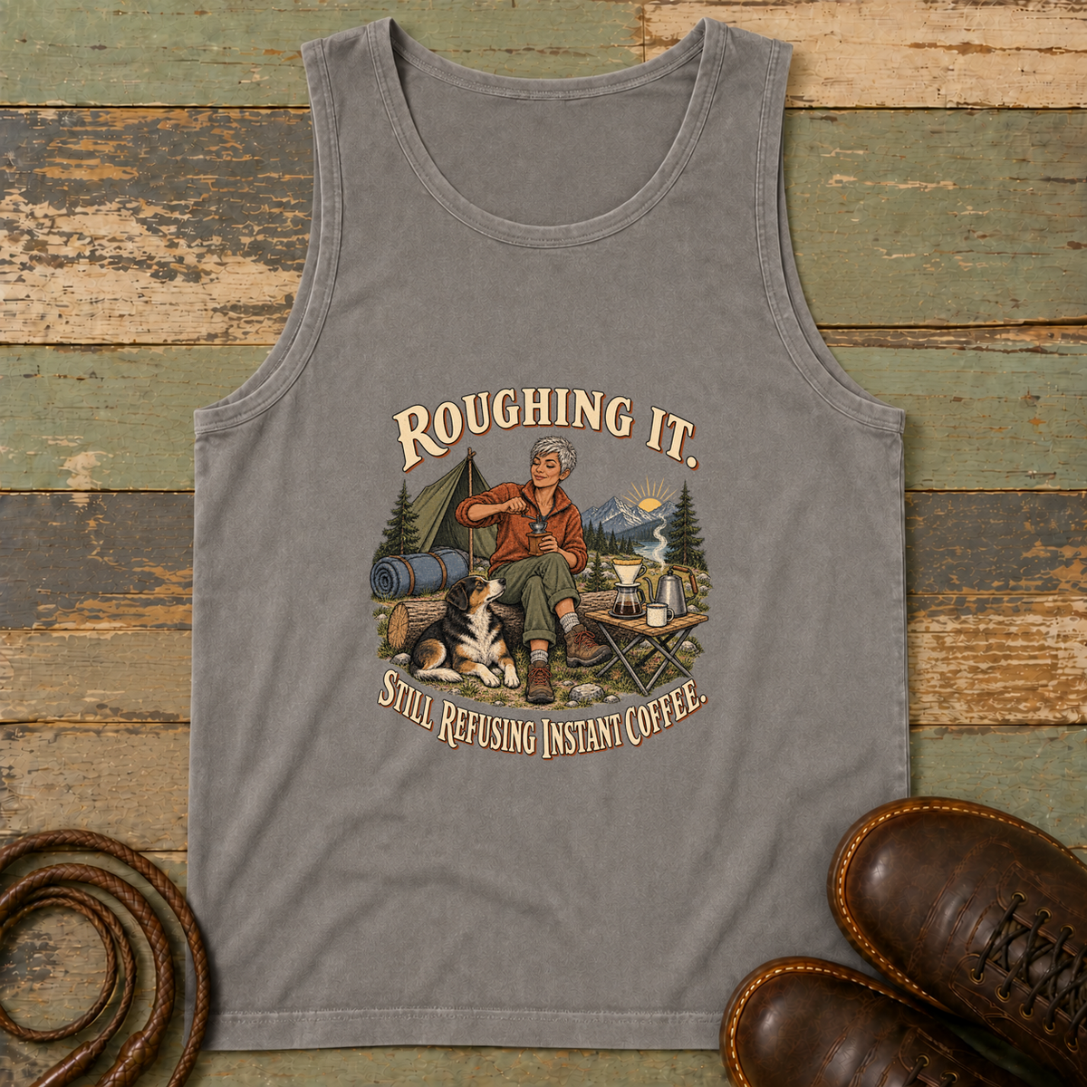 studio|QO-0068|tanktop|Grey