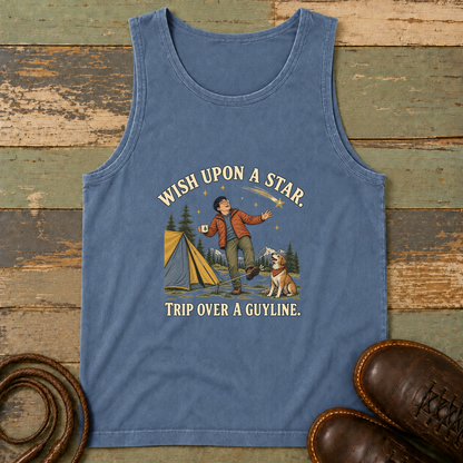 studio|QO-0070|tanktop|Blue Jean