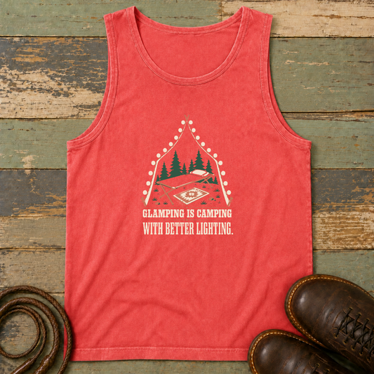 Glamping Is Better With Better Lighting. - watermelon